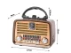 Speaker Mobile Radio Fm Am Bluetooth with Antenna