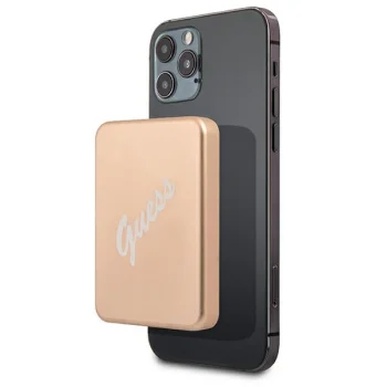 Guess Vintage Inductive Power Bank 3000mAh MagSafe Gold