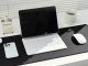 XL non-slip gaming desk mat for mouse and keyboard, 80×30 cm, black
