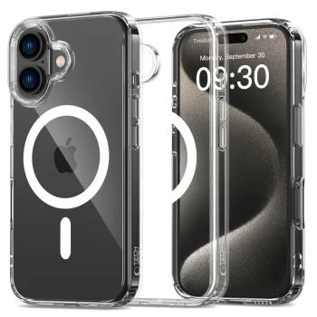Tech-Protect iPhone 16 Case FlexAir Hybrid MagSafe, Clear