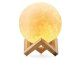 Decorative Night LED Lamp 3D Moon, 8 cm