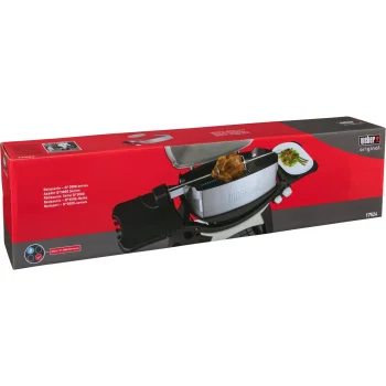Weber Rotating Spit for Q 300/3000 Series Grills, Silver