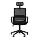 Ergonomic Office Chair QS-05, Black
