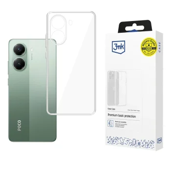 3Mk Protection Clear Case for Xiaomi Poco X7 Pro, Transparent
