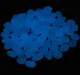 Fluorescent Luminous Decorative Stones AG653A, 100 pcs, Blue