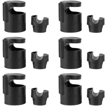 Neo-Sport Trampoline Pole Caps Type C for Inner Net, 6 pcs