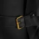 Activeshop K-508 Barber Apron, Eco-Leather, Black