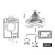 Maclean Microwave Motion Sensor with Adjustable Sensitivity