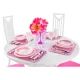Doll Furniture Set Dining Room 26698, 43 pcs.