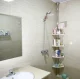 Telescopic Adjustable Corner Shower Bathroom Shelf, White