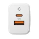Spigen Essential EE202EU 20W GaN Wall Charger - White