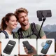 Tech-Protect Kevlar Aura MagSafe Case for iPhone 18 Pro / 17 Pro with Stand, Matte Black