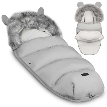 Elmi Ricokids Gray Kids Sleeping Bag for Stroller or Sled
