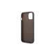 Guess iPhone 14 Pro Case 4G Stripe Collection, Brown