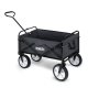 Humberg HM-511 Folding Garden Wagon with Cargo Net, 80L