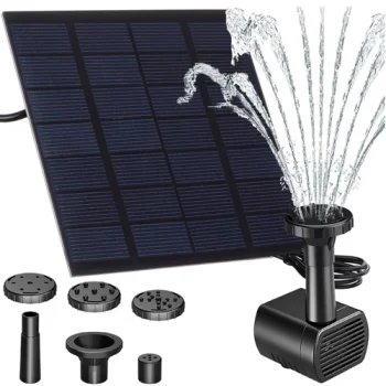 Gardlov 00025184 Solar Pond Fountain, 180 L/h