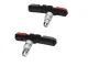 V-brake Threaded Bicycle Brake Pads for MTB / Trekking
