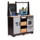 Ecotoys TL40030 Large Wooden Kids Kitchen with Vegetables and Accessories