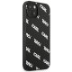 Karl Lagerfeld Allover Case for iPhone 13 mini Black
