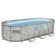 Bestway Power Steel karkasa baseins ar logiem, 549 x 274 x 122 cm