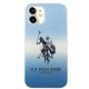 U.S. Polo Assn. iPhone 12 mini Case Gradient Pattern, Blue