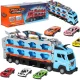 Transporter Truck with 210cm Racing Track and 8 Cars