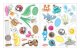 Pirkstu krāsas bērniem futlārī - Creative Maped l Finger Paints for Kids in Case - Creative Maped