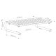 Maclean MC-948 Monitor and Laptop Stand, 13-32\", Black