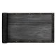 Balcony Privacy Screen with PVC Mesh, 105x500 cm, UV protection, Black