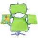 Bestway 32174 Kids Swim Vest with Armbands, 3-6 Years (19-30 kg), Green