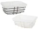Kitchen and Bathroom Basket Shelf Organaizer, Different colours