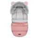 Ricokids Elmi Footmuff for Stroller and Sled, 95 x 48 cm, Pink