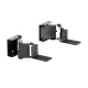Maclean MC-177 Soundbar Wall Mount Bracket, up to 10 kg, Black