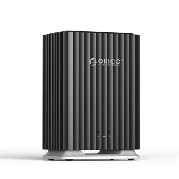 Orico 9728C3 Dual-Bay External Drive Enclosure 2.5" / 3.5" HDD/SSD, Black