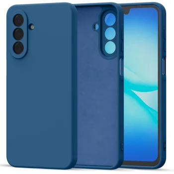 Dėklas Tech-Protect Icon telefonui Samsung Galaxy A17 4G / 5G, mėlynas