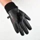 Men\'s Insulated Touchscreen Phone Gloves with Anti-Slip Grip, Black