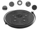 Rotating Fitness Twister Disc with Foot Massage and Magnets, Black
