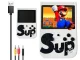 Mini Retro Portable Game Console, 400 Games, 3.0\" TV, White/Red