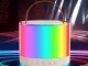 Portable Karaoke Set with 2 Wireless Microphones and RGB Bluetooth Speaker