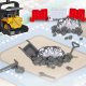 Bakalu Construction Tower Crane Set with 50 Elements & Surprise Vehicle