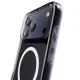 Puro iPhone 17 Pro Case Impact Clear D3O MagSafe, Transparent
