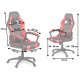 Ergonomic gaming office chair Sofotel Surmo, black-red
