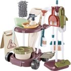 Kruzzel 24747 Kids Cleaning Set 18-in-1 with Toy Vacuum Cleaner