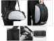 Large Bicycle Carrier Bag, 13L, Black/Grey