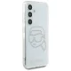 Karl Lagerfeld Rhinestones Case for Samsung Galaxy S25, Transparent