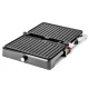 Huslog AK-2143 Electric Grill 2200W, Black/Silver