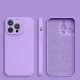 Silicone Case for iPhone 14 Plus, Purple