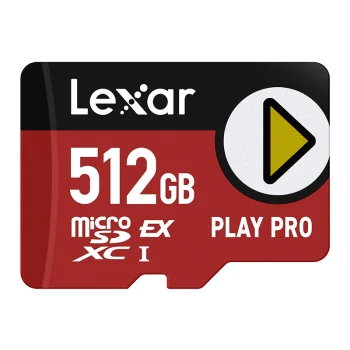 Lexar PLAY Pro microSD Express 7.1 512GB Memory Card