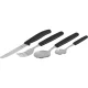 Victorinox Cutlery Set, 24 Pieces, Black