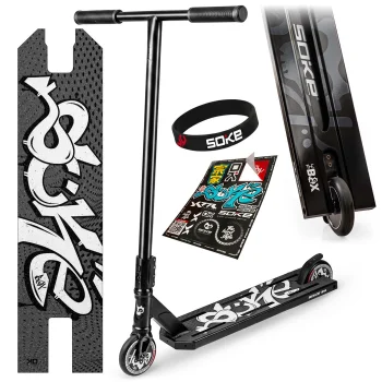 Soke Box Stunt Scooter, Black